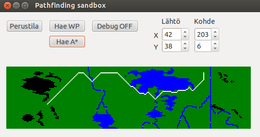working with pathfinding