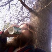 morning coffee under the oak
