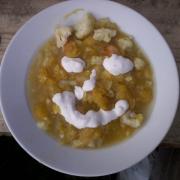 pumpkin stew with smetana